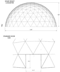 VOLO Dome 1050 Dimensions